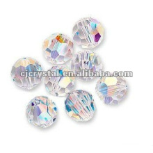 6MM Faceted Round Glass Beads,glass beads for chandelier
